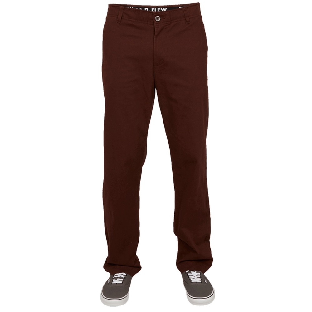 NWOT DIXXON Chino Pants Brown Size 30W/32L - Picture 2 of 11